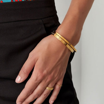 slave bracelet love you to the moon and back small