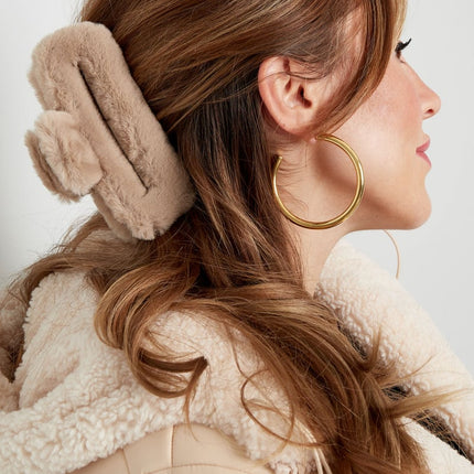 Barrette à cheveux Fluffy Straight