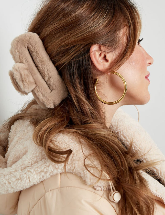 Barrette à cheveux Fluffy Straight