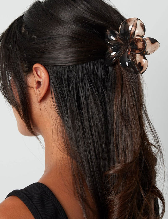 Hawaiian Flower Hair Clip