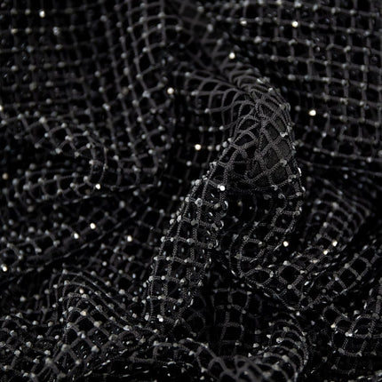 Long sparkly dress - black - S