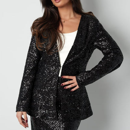 Blazer à paillettes
