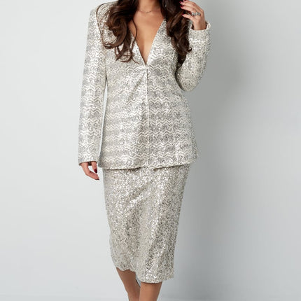 Blazer à paillettes