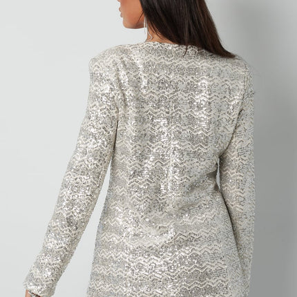 Blazer à paillettes