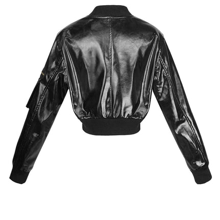 Veste motard en PU