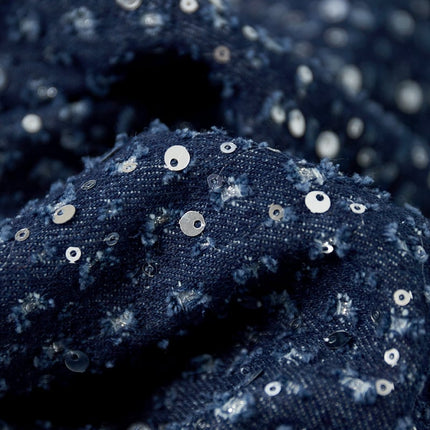 Jean en denim avec paillettes