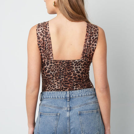 Body Leopard Lover - marron