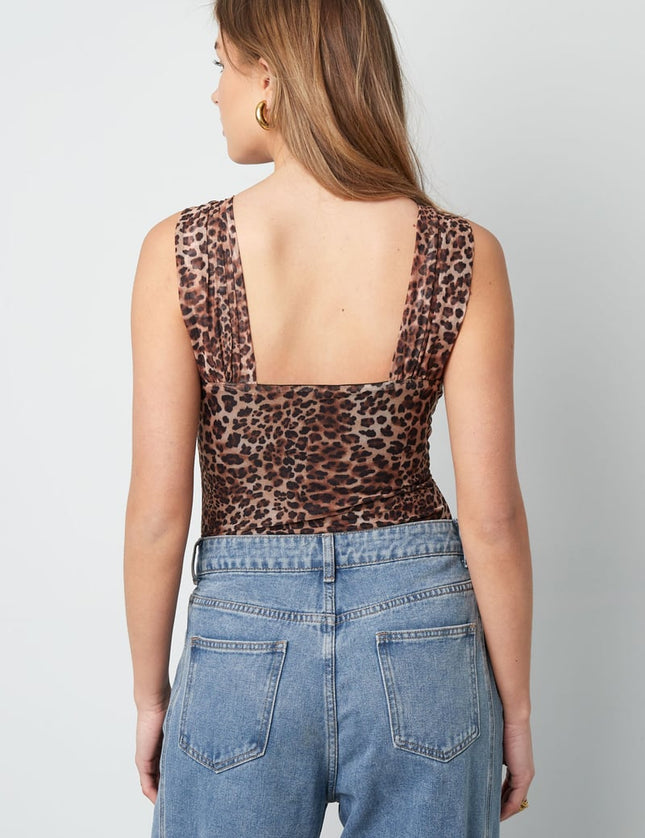 Body Leopard Lover - marron