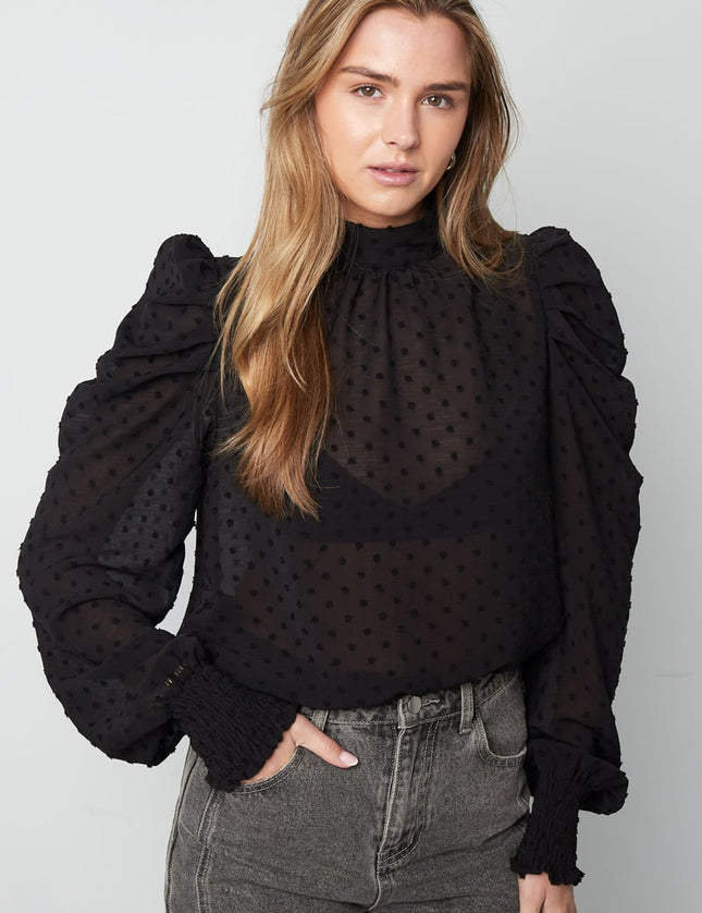 Chemisier à pois