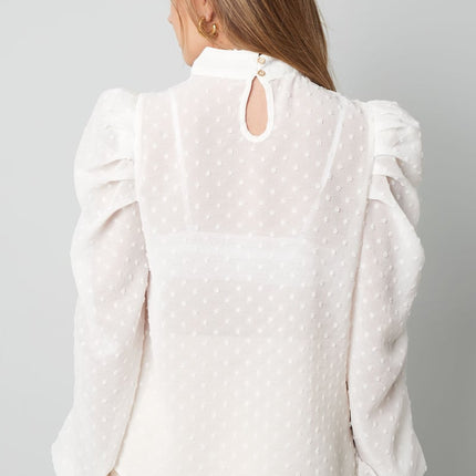 Chemisier à pois