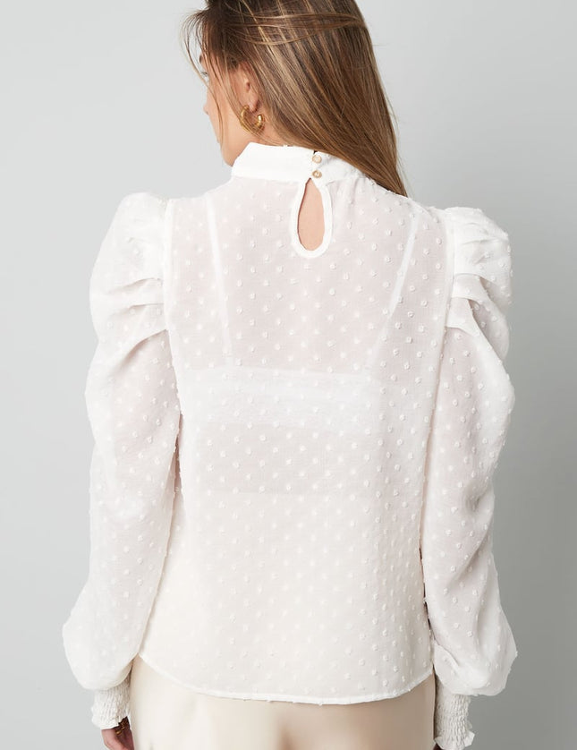 Chemisier à pois