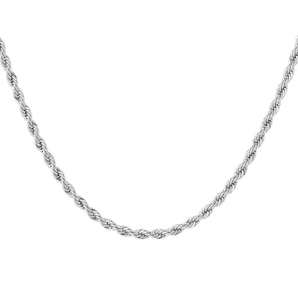 Collier unisexe torsadé - doré - 4.5MM
