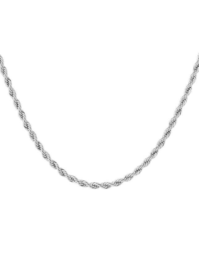 Collier unisexe torsadé - doré - 4.5MM