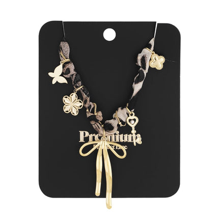 collier tendance léopard