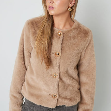 Faux Fur Jacket