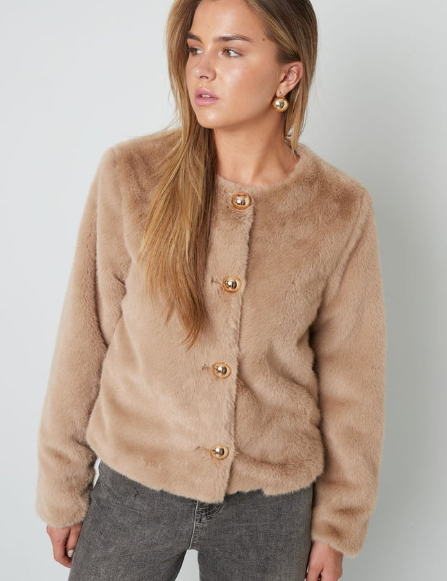 Faux Fur Jacket