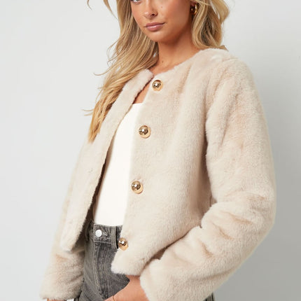 Faux Fur Jacket