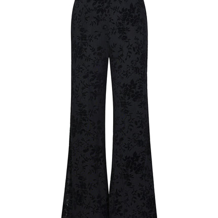 Pantalon à fleurs