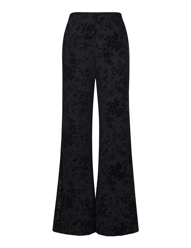 Pantalon à fleurs