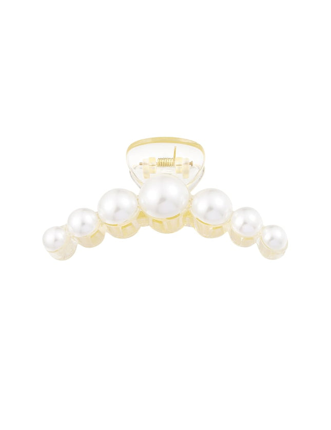 Barrette grosses perles