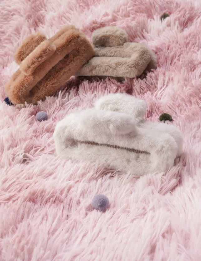 Barrette à cheveux Fluffy Straight