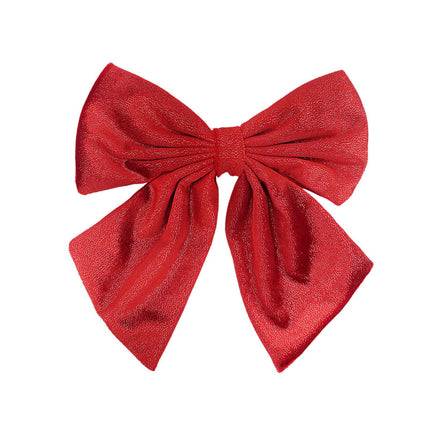 Belle pince à cheveux en forme de nœud - noire