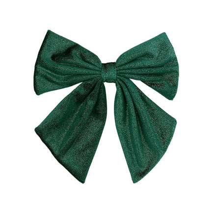 Belle pince à cheveux en forme de nœud - noire