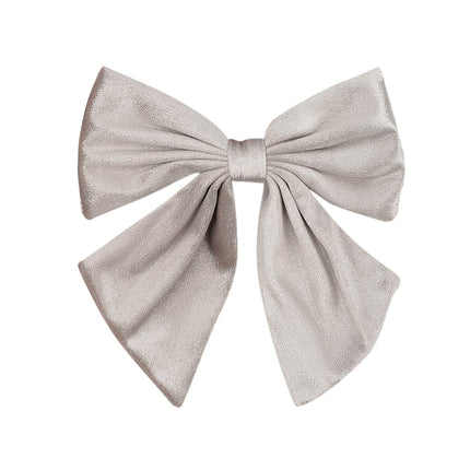 Belle pince à cheveux en forme de nœud - noire