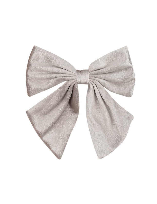 Belle pince à cheveux en forme de nœud - noire