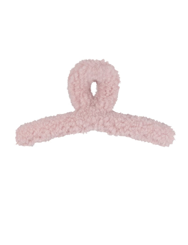 Fluffy Teddy Hair Clip