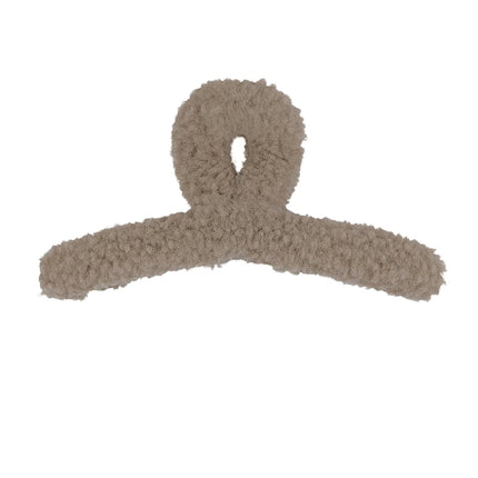 Fluffy Teddy Hair Clip