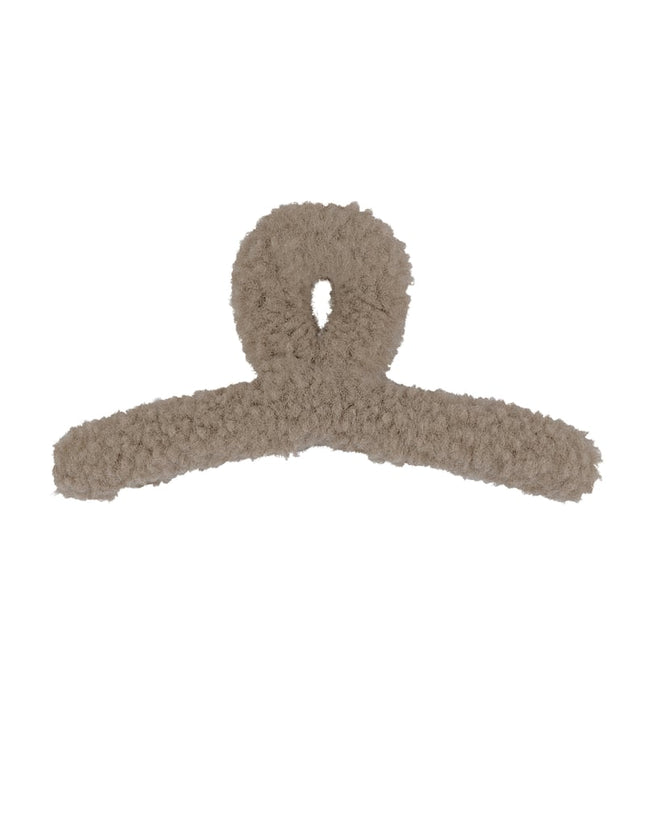 Fluffy Teddy Hair Clip