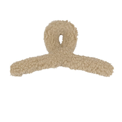 Fluffy Teddy Hair Clip