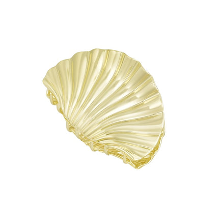 Pince à cheveux coquillage - doré