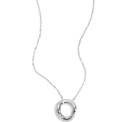 Stainless Steel Pendant necklaces circle Casual Daily Simple Series Women's jewelry