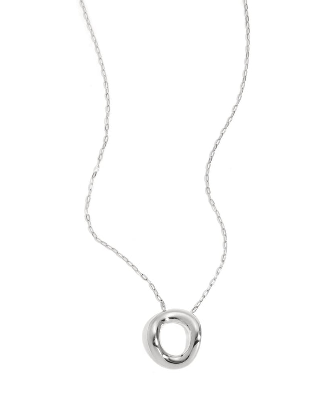 Stainless Steel Pendant necklaces circle Casual Daily Simple Series Women's jewelry