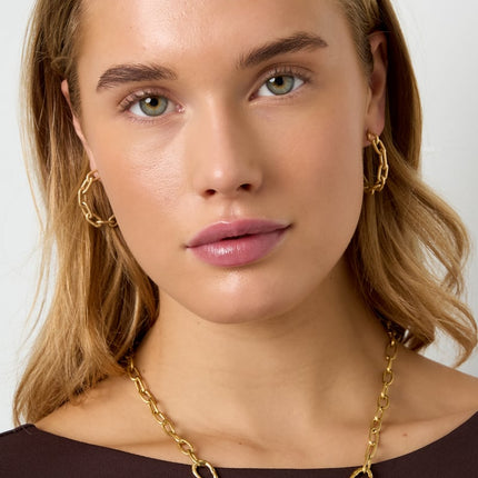 Hoop Earrings circle Casual Daily Simple Series Women's jewelry