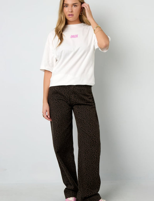 Amor por el mar oversized tee