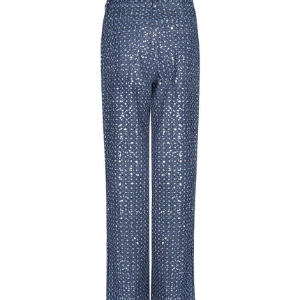 Jean en denim avec paillettes