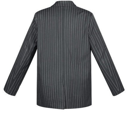 Blazer à rayures craie