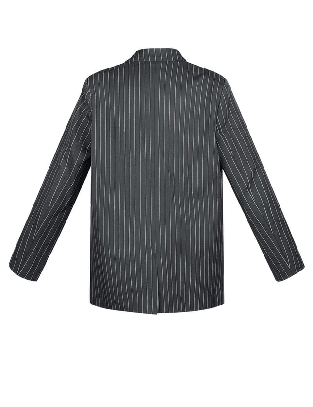 Blazer à rayures craie