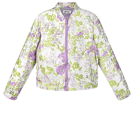 Veste fusion de fleurs