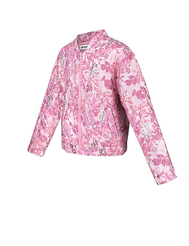 Veste fusion de fleurs