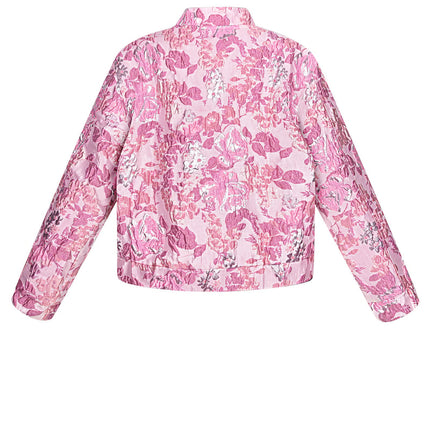 Veste fusion de fleurs