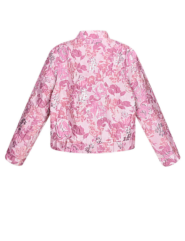 Veste fusion de fleurs