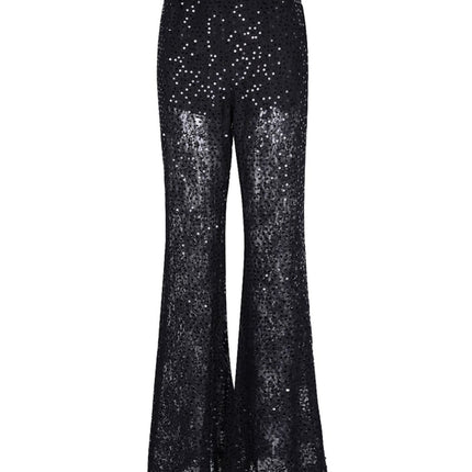 Pantalon en dentelle à paillettes