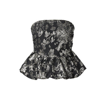 Haut jacquard festif