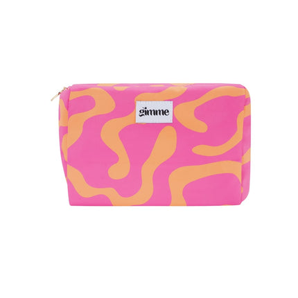 Trousses de maquillage de couleurs mélangées, accessoires quotidiens décontractés en polyester