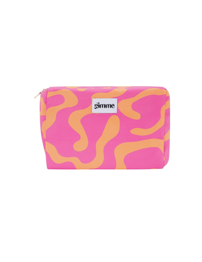 Trousses de maquillage de couleurs mélangées, accessoires quotidiens décontractés en polyester