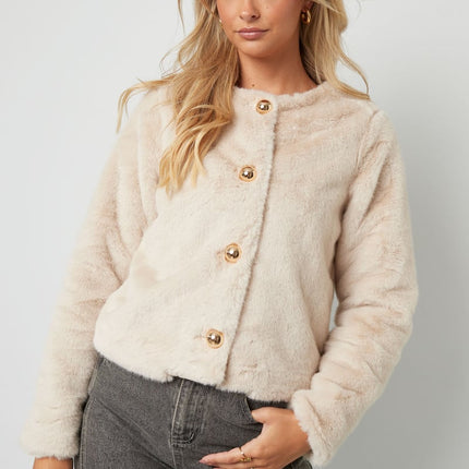 Faux Fur Jacket